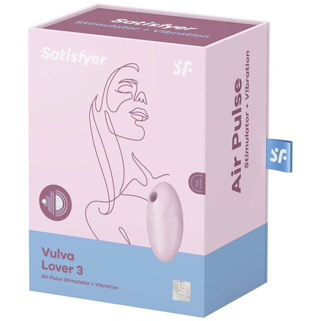 VULVA LOVER 3 LUFTTRYKSVIBRATOR PINK