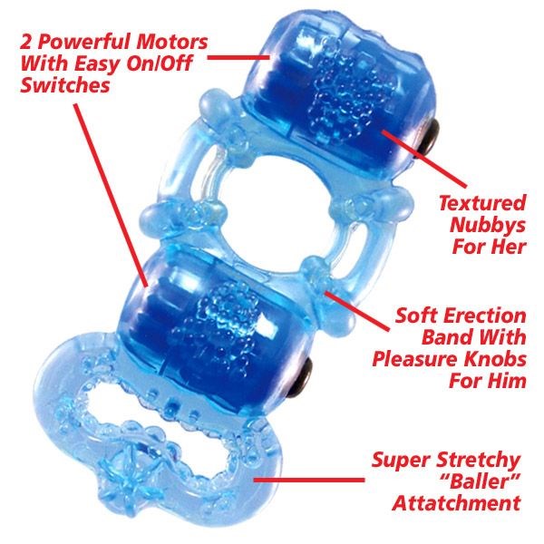 Tri-O Triple Pleasure Ring
