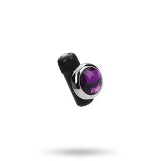 Precious Gem - Diskret Vibrator - Lilla