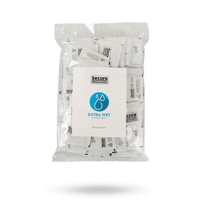 EXTRA WET 100 PCS CONDOMS