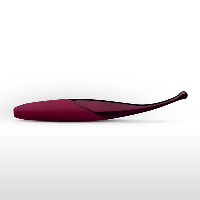 Senzi Pinpoint Vibrator - Deep Pink/Purple