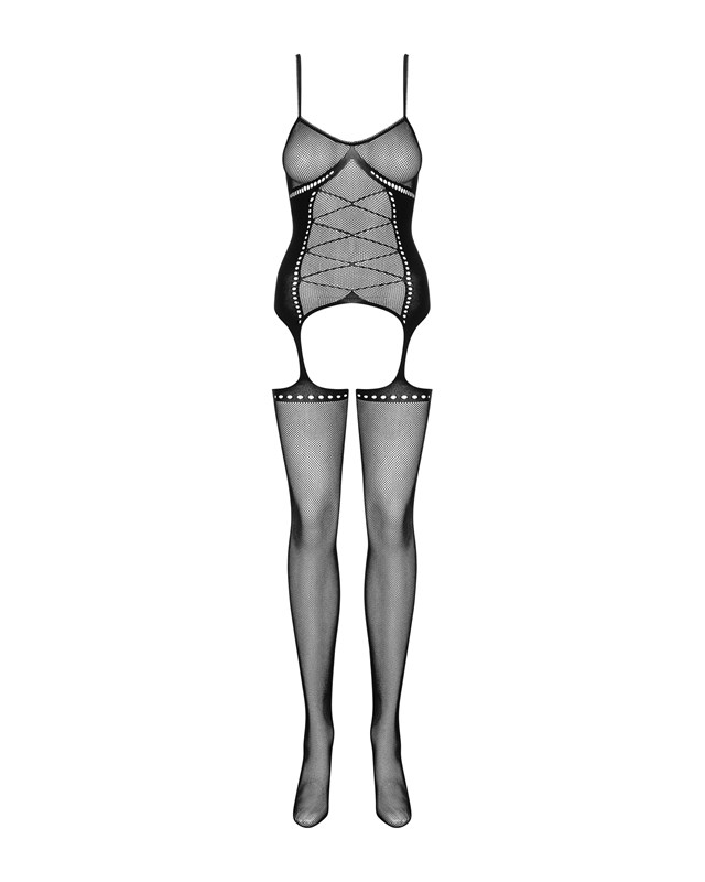 G314 - SORT BODYSTOCKING