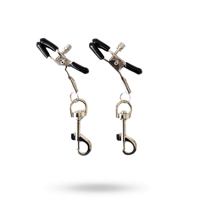 Fetish Addict Nipple Clamp med Karabinhage