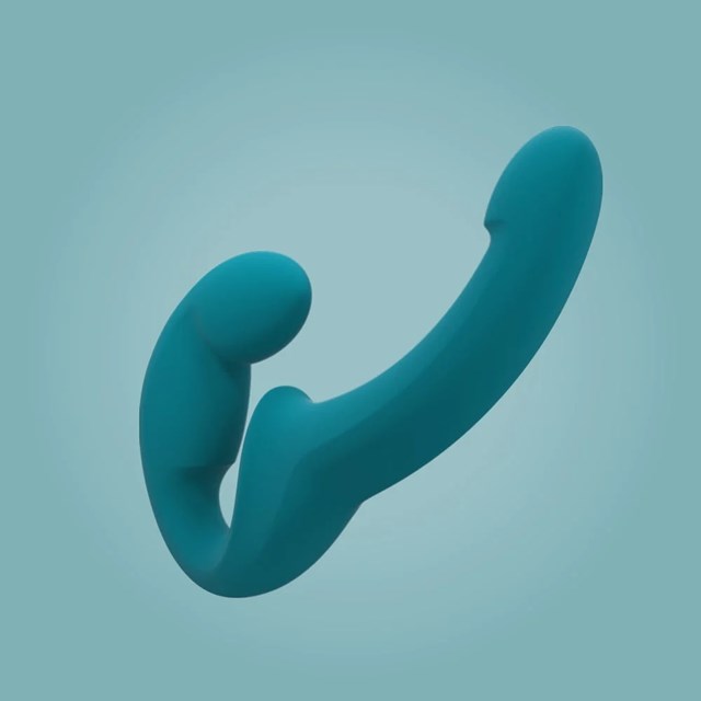 SHARE LITE - Dobbeltdildo - Deep Sea Blue