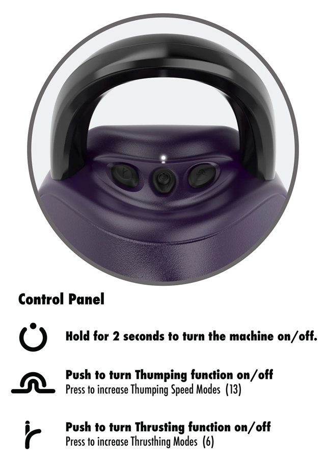 Rodea Fuck Seat Including 2 Attachments