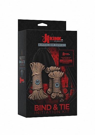 Bind & Tie Initiation Kit - 5 Piece Hemp Rope