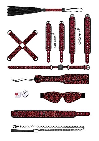 Luxury Bondage Kit - Red