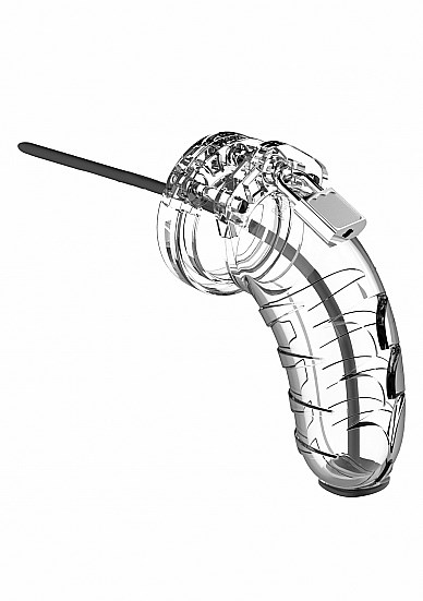 Model 16 - Chastity - 4.5" - Cage with Silicone Urethal Sounding