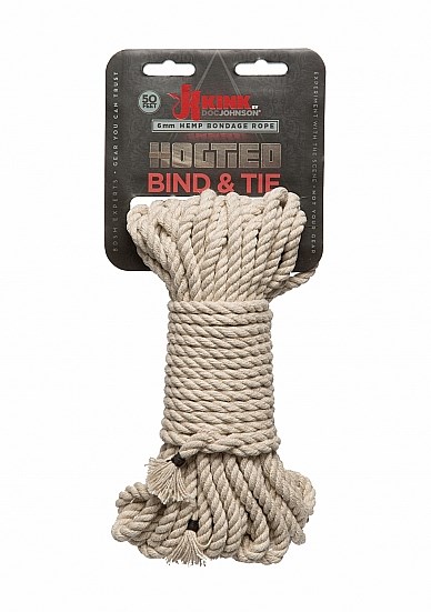 Bind and Bind - Hemp Bondage Rope 15 m