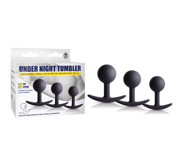 Silicone Anal Kit With Weighted Ball