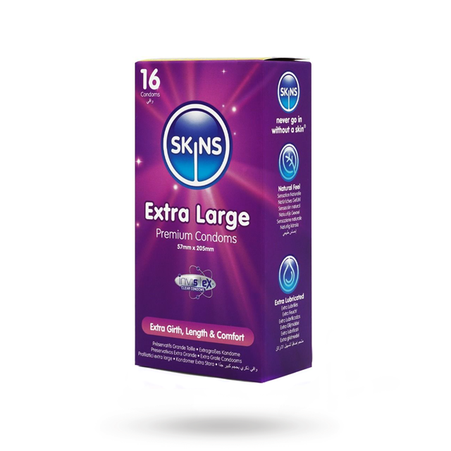 Skins Extra Large Condoms 16-pack