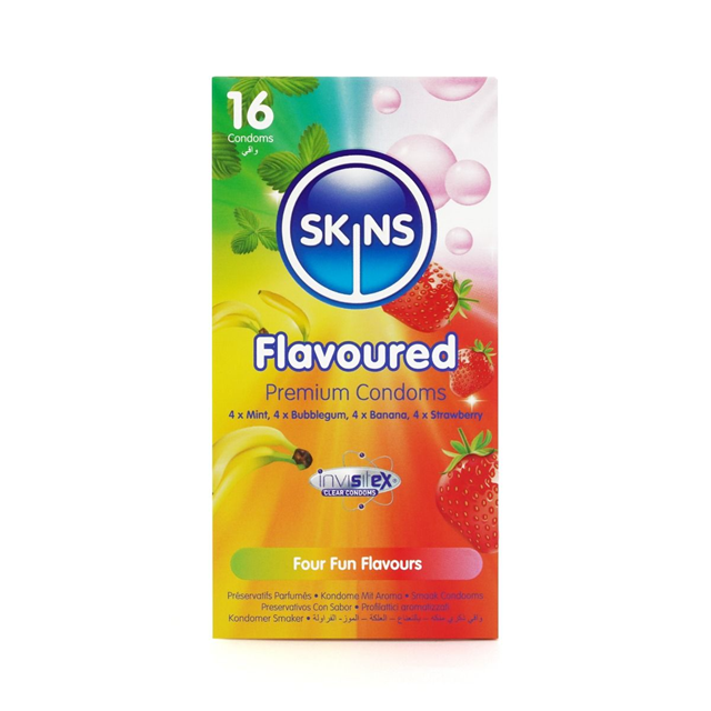Mix pack Kondomer med smag - 12 pack