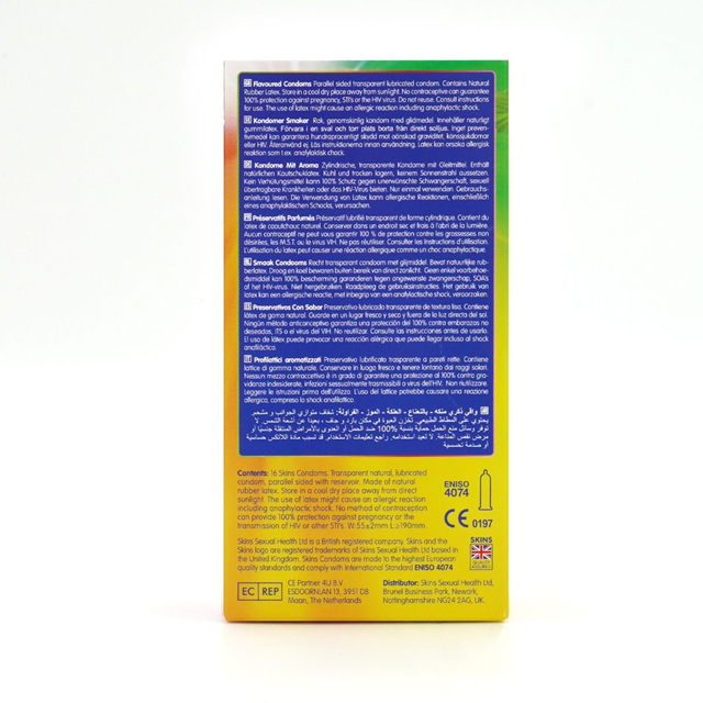 Mix pack Kondomer med smag - 12 pack