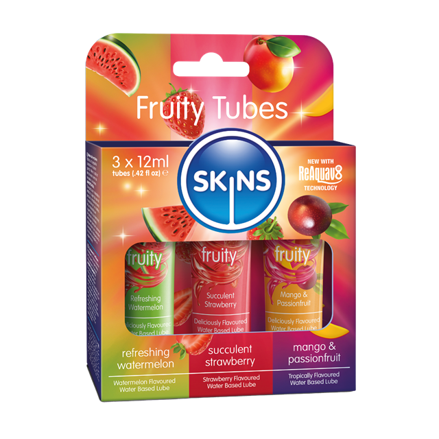 Skins Fruity Lubes 3-pack