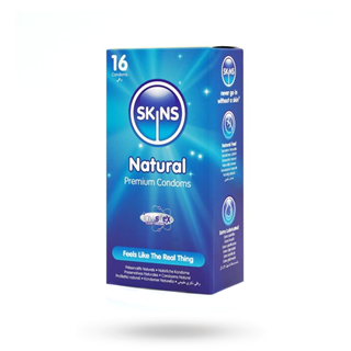 Skins Natural Condoms 16-pack