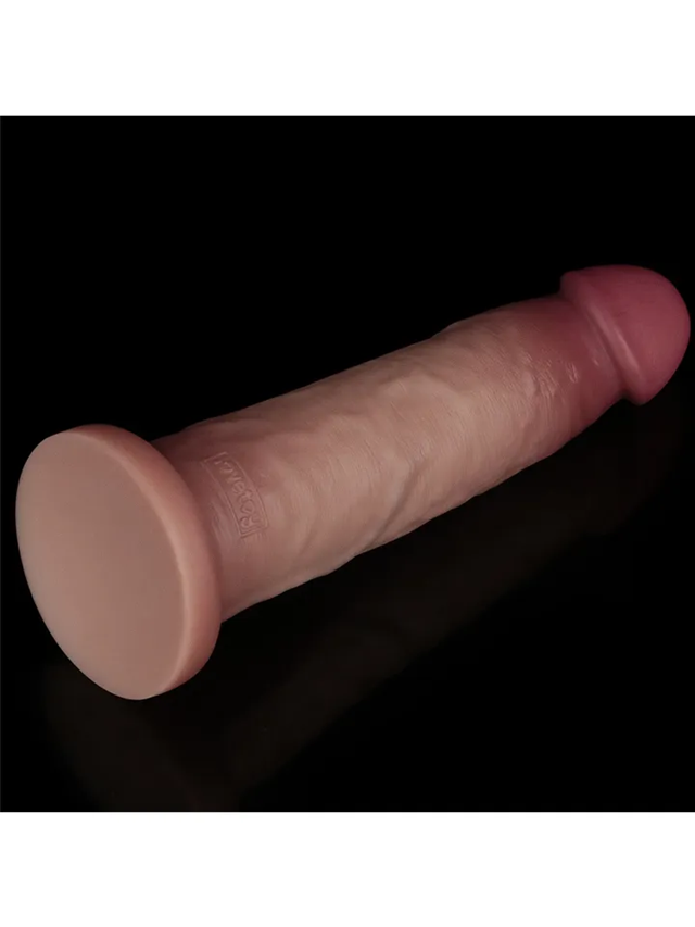 Sliding Skin Pro II Dual Layer Silicone Dildo 22,7 cm
