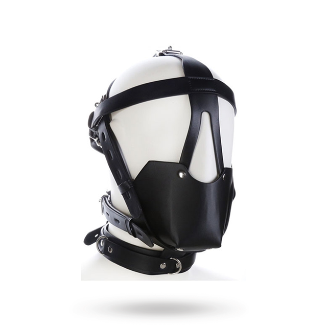 SM Harness Head Muzzle Black