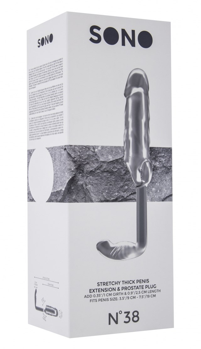 Sonos No.38 - Stretchy Penis Extension and Plug