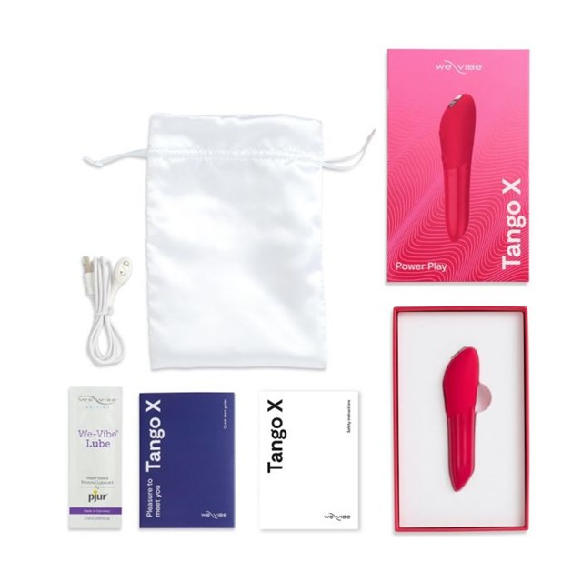 TANGO X - Genopladelig Bullet Vibrator - Rød