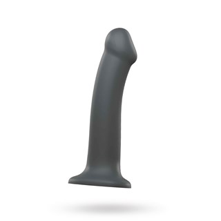 Mono Density Dildo Grey - 19 Cm