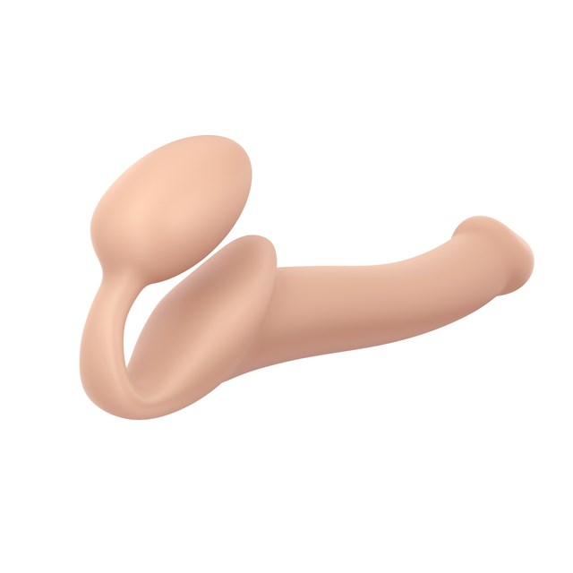 SEMI-REALISTIC BENDABLE STRAP-ON DILDO - Medium