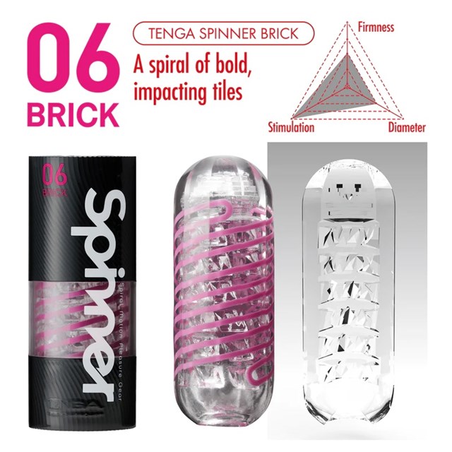 Spinner Masturbator - Brick