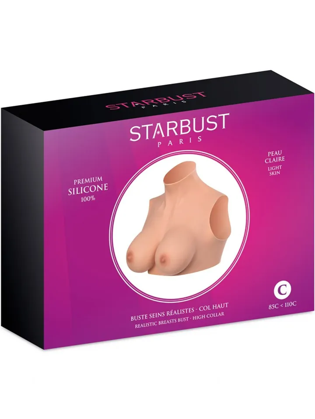 Starbust Bust Chest High Neck Light Small