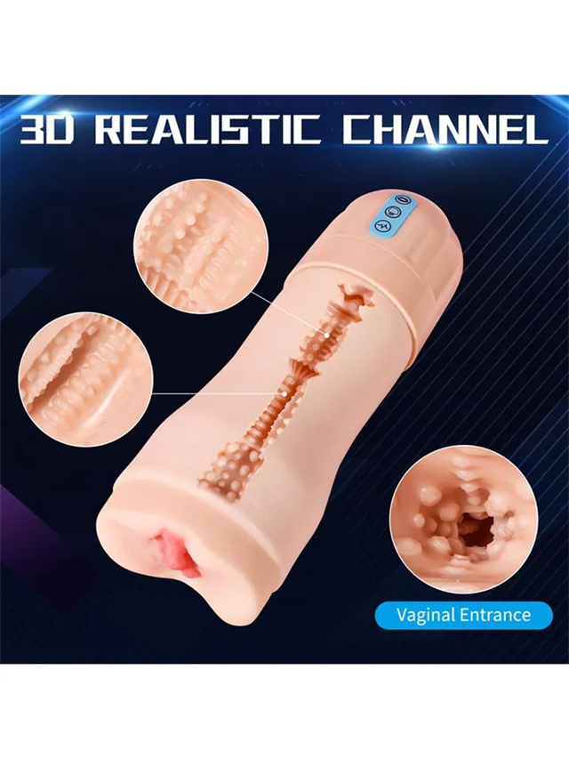 Suctroker Masturbator With Vibration & Sucking