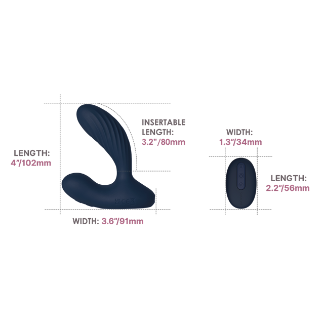 Svakom - Vick Neo 2 Navy Blue