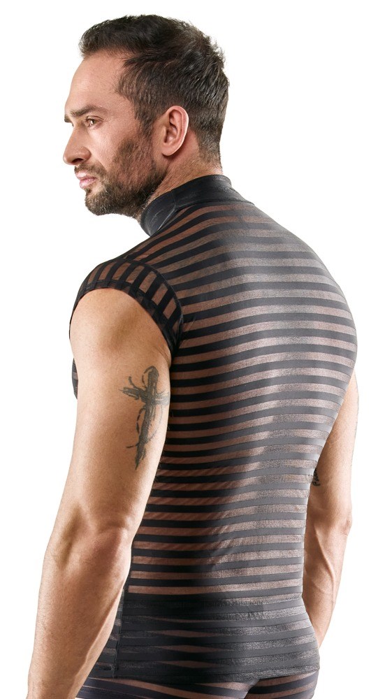 Emphasising Shirt With Horizontal Stripes
