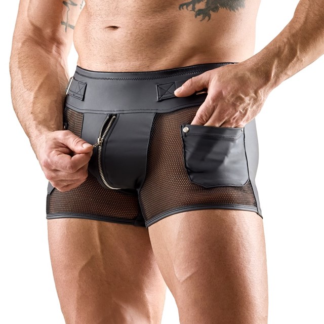 Pants Matte Look Black