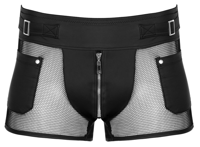 Pants Matte Look Black