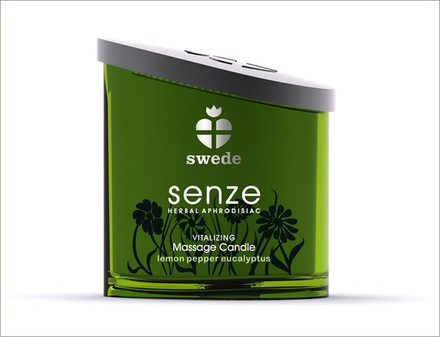 SENZE VITALIZING MASSAGE CANDLE - LEMON PEPPER EUCALYPTUS
