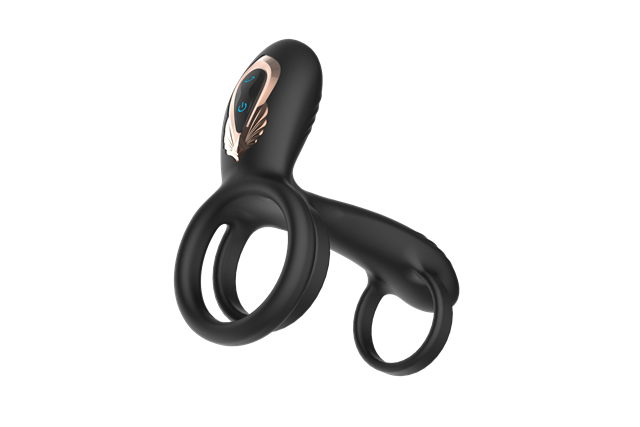 Swinging & Vibrating Cock Ring With RC