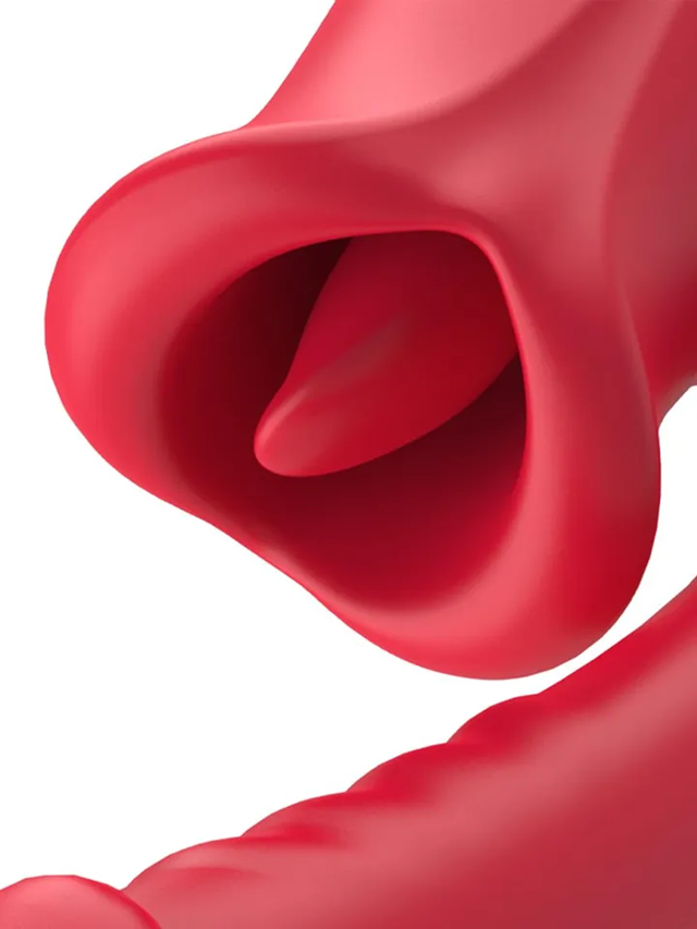 Dildo With Clitoris Stimulator