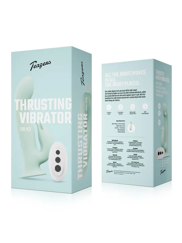 Rotating Rabbit Vibrator With Remote Control