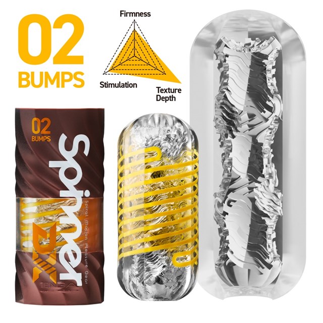 Tenga - Spinner DX 2 Bumps Masturbator