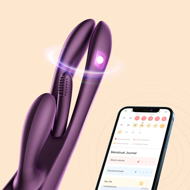 Terri App Controlled Tapping Rabbit Vibrator