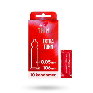 Thin - Tyndt Kondom - 10 Pack