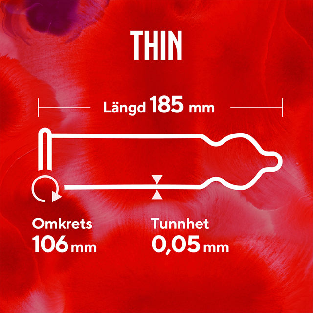 Thin - Tyndt Kondom - 10 pack