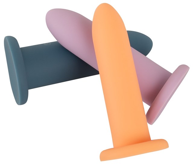 Three in a Row 3-piece Dildo Set