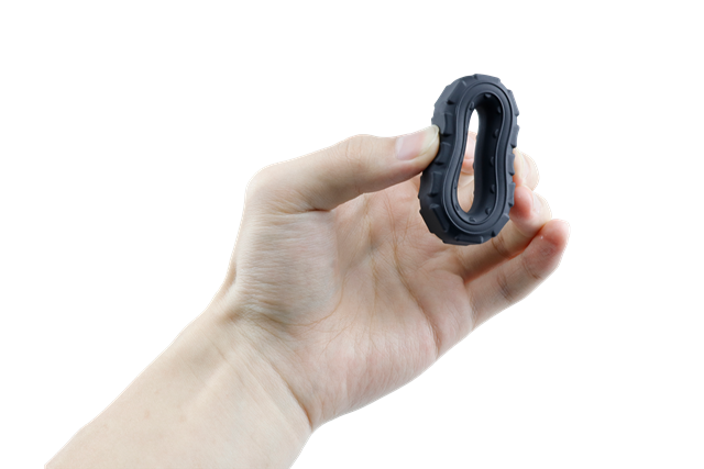 Tire Silicone Cock Ring Black
