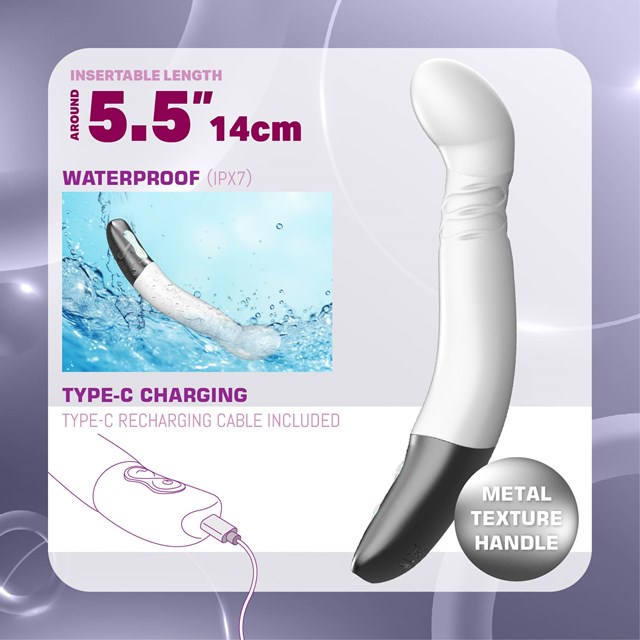 Titanz Rechargeable Silicone G-Spot Vibrator