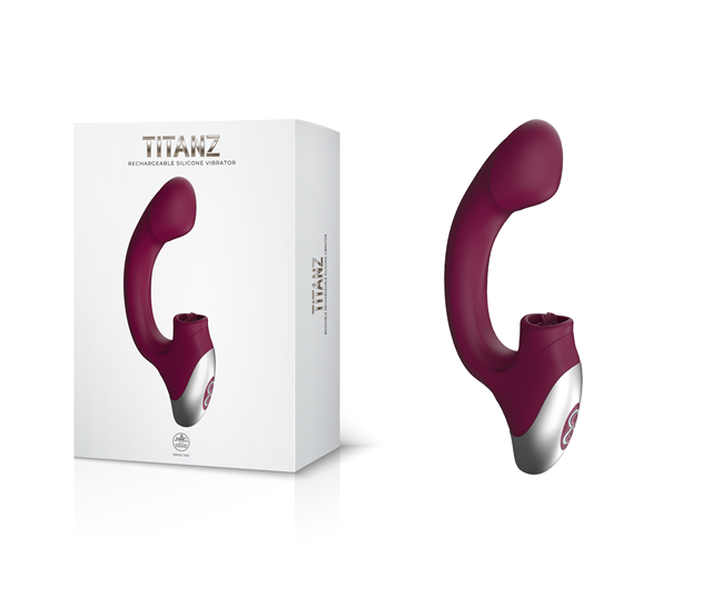Titanz Rechargeable Silicone Vibrator