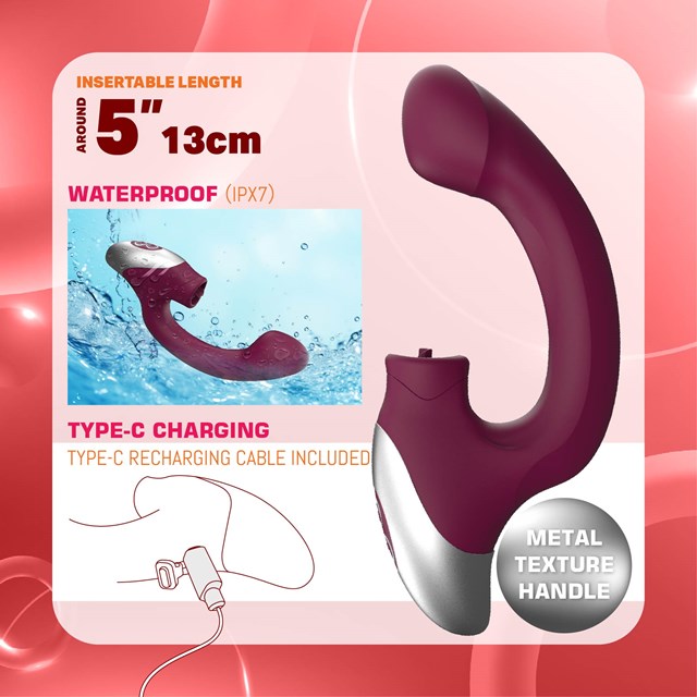 Titanz Rechargeable Silicone Vibrator