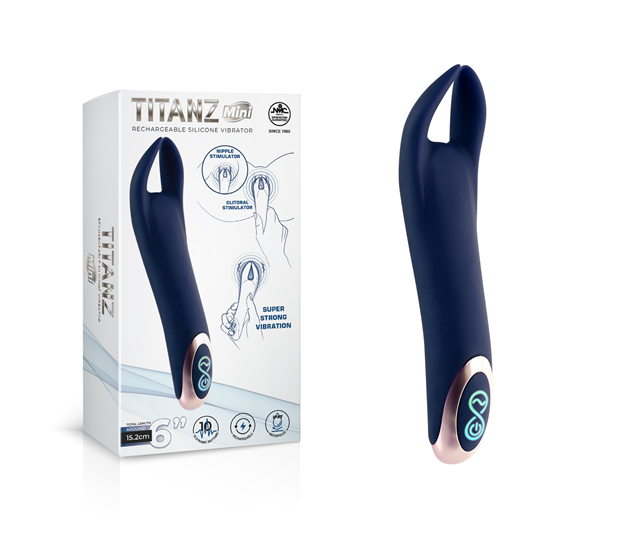 Titanz Rechargeable Silicone Vibrator