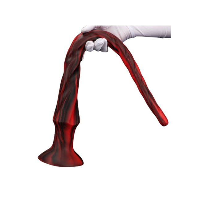 Torthy Dildo Black/Red 63 cm