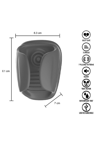 Nova Pulsating Squeezable Stroker