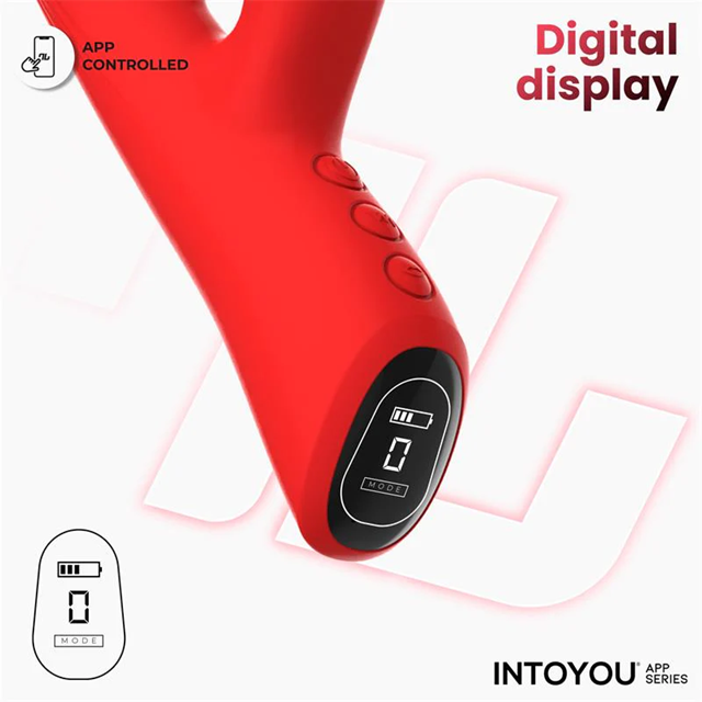 Trixy Vibrator With Tapping, Biting & App