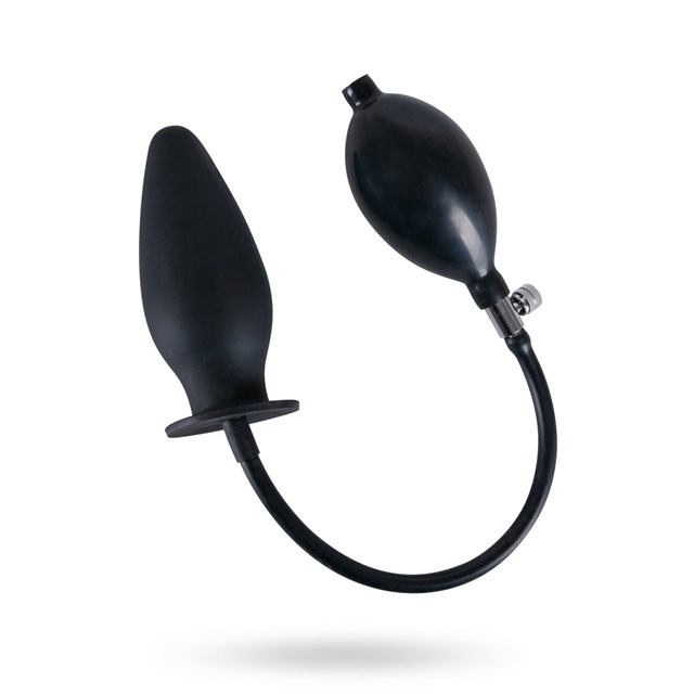 TRUE BLACK INFLATABLE ANAL PLUG